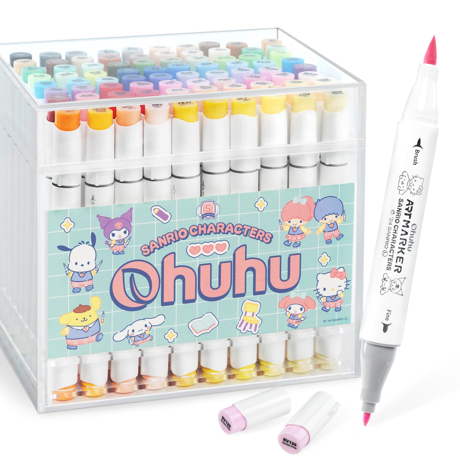 サンリオキャラクターズ×Ohuhu 】 イラストマーカー 80色 – Ohuhu Japan