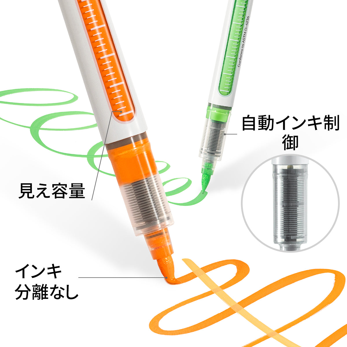 オレイカルコス　センターマーカー Ohuhu Nahukuシリーズ直液式アクリルマーカー72色セット – Ohuhu Japan