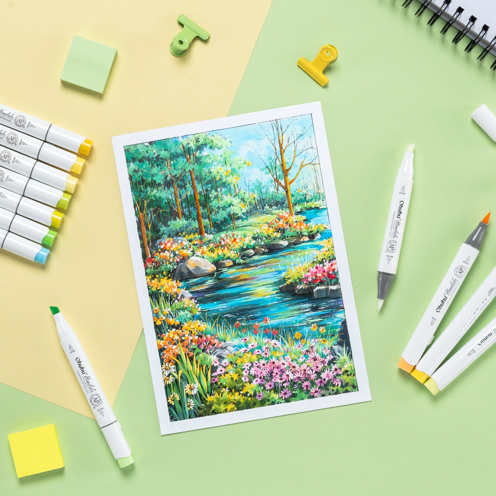 Ohuhu Honolulu イラストマーカー 320色 – Ohuhu Japan