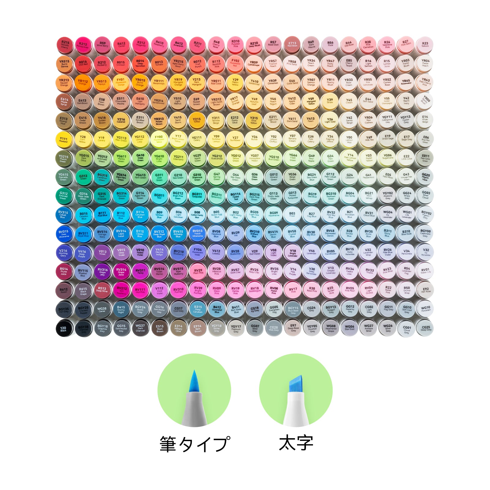 Ohuhu   Honolulu  イラストマーカー  320色