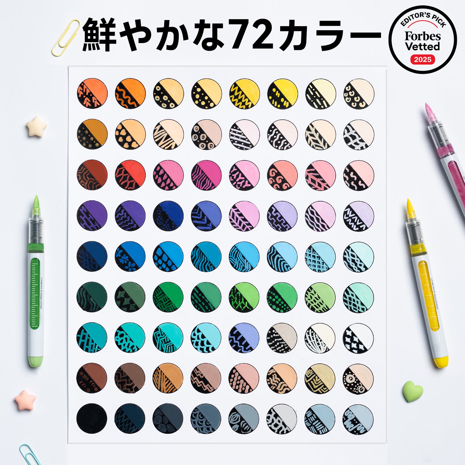 Ohuhu Nahukuシリーズ直液式アクリルマーカー72色セット – Ohuhu Japan