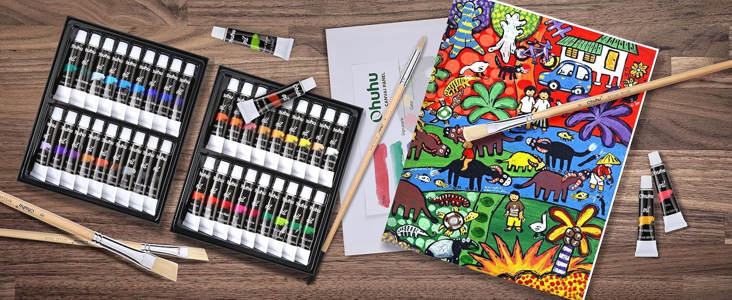 Ohuhu 油絵具 56点セット 36色 – Ohuhu Japan