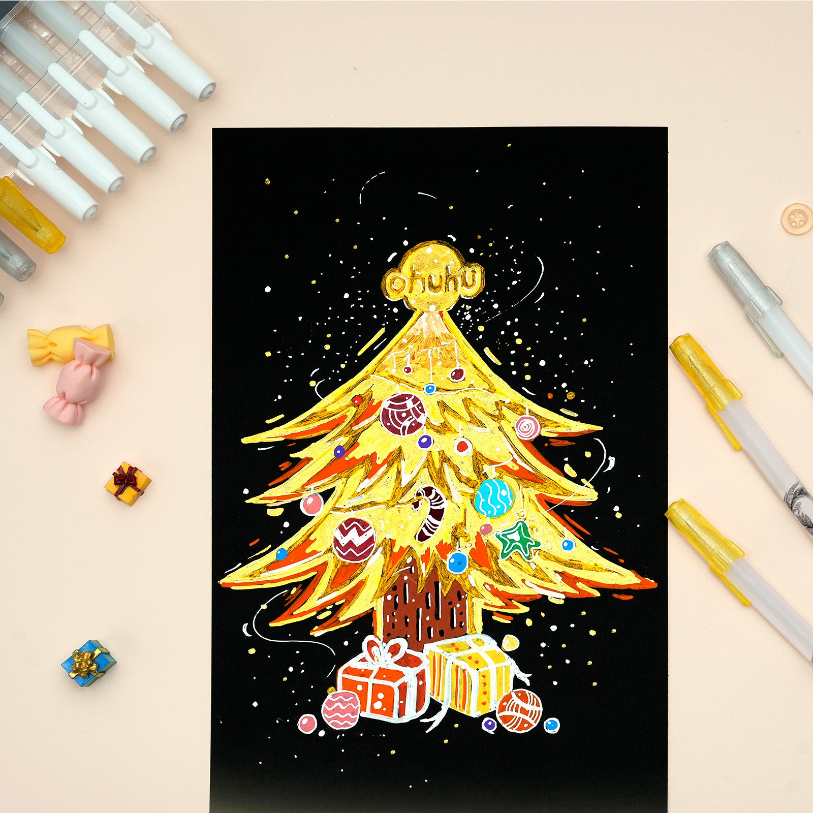 Ohuhu ゲルインクボールペン 12色 – Ohuhu Japan