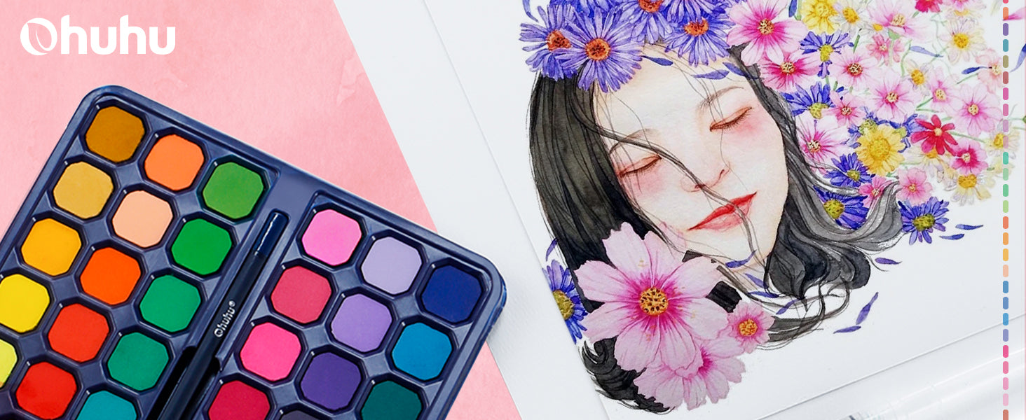 Ohuhu ブロックタイプ水彩紙スケッチブック 2冊セット – Ohuhu Japan